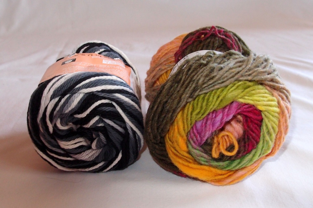 Hand-dyed yarn in coordinated shades